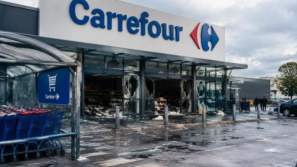 Carrefour perd 1,7 milliard d’euros de valeur en une séance après les pillages