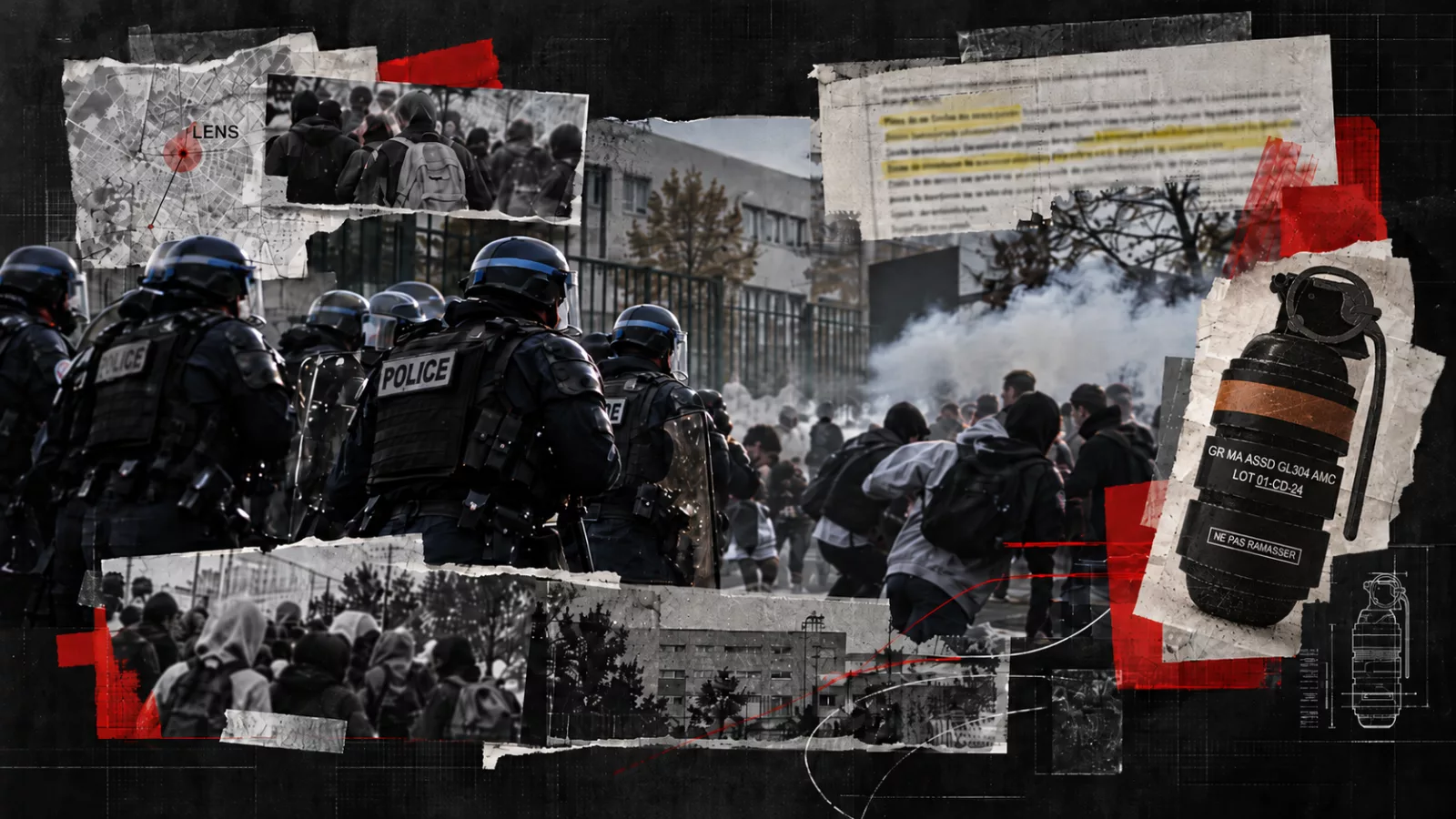 À Lens, le lycéen amputé d’une main conteste la version du parquet sur l’explosion de la grenade