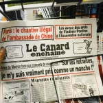 photo du canard enchaine, nos jours