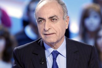 L'homme d'affaires franco-libanais Ziad Takieddine, le 17 novembre 2011, à Paris. (THOMAS SAMSON / AFP)