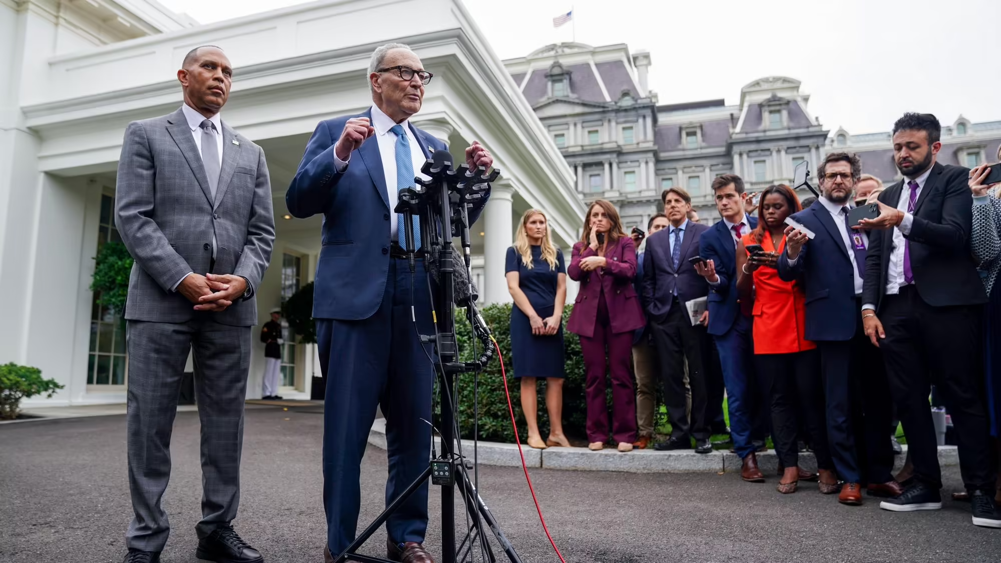 Le Capitole à Washington sous tension à la veille d’un shutdown budgétaire.