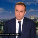 Sebastien Lecornu lors du JT de France 2