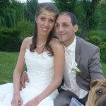 Delphine et Cédric Jubillar le jour de leur mariage, avant la disparition de l’infirmière du Tarn.