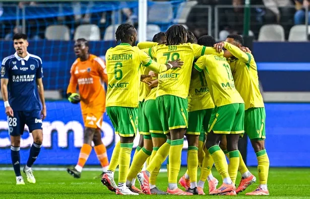 Nantes s’impose à Jean-Bouin face au Paris FC. Baptiste Fernandez / Icon Sport