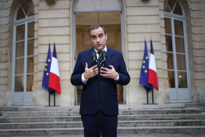 Sebastien Lecornu lors du JT de France 2