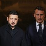Le président ukrainien Zelenskiy rend visite à son homologue Macron à Paris