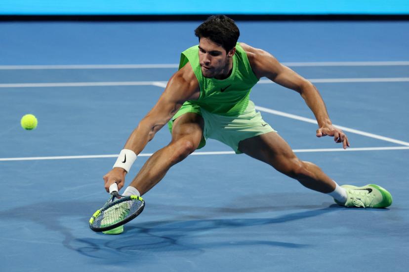 Carlos Alcaraz a encore fait montre d'une belle maîtrise. (Mohammed Salem/Reuters)